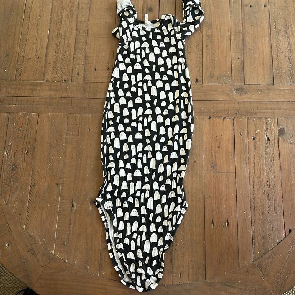 Kate Quinn bamboo ghost knotted gown Halloween